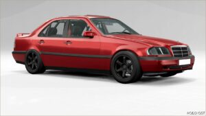 BeamNG Mercedes-Benz Car Mod: W202 (C180) 0.32 (Featured)