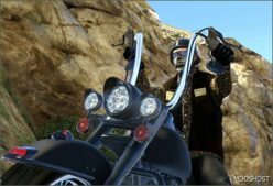 GTA 5 Player Mod: Mayans MC Vest Pack (FOR Franklin, Michael, Trevor) V1.1 (Image #5)