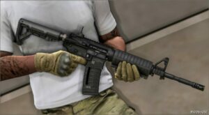 GTA 5 Weapon Mod: M4 Platform from MW 2022 (Image #2)