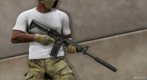 GTA 5 Weapon Mod: M4 Platform from MW 2022 (Image #3)