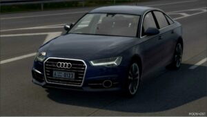 ETS2 Audi Car Mod: A6 C7 3.0 Tfsi 2015 V2.6 1.51 (Featured)