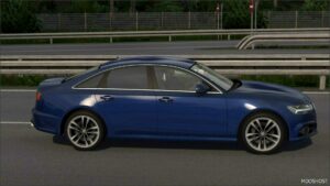 ETS2 Audi Car Mod: A6 C7 3.0 Tfsi 2015 V2.6 1.51 (Image #2)