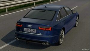 ETS2 Audi Car Mod: A6 C7 3.0 Tfsi 2015 V2.6 1.51 (Image #4)