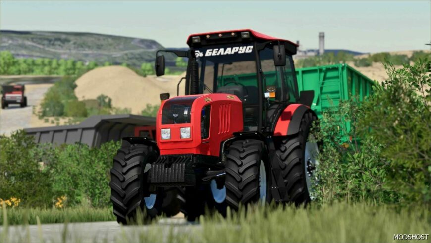 FS22 MTZ Tractor Mod: Belarus MTZ 2022.3 Rework (Featured)