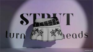 GTA 5 Player Mod: Brianna Skirt for MP Female (Image #3)