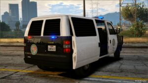 GTA 5 Police Vehicle Mod: Bravado Rumpo – Police Transporter Add-On V1.1A (Image #3)