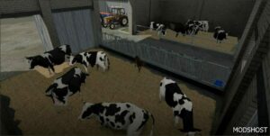 FS22 Placeable Mod: Barn with Cows (Image #3)