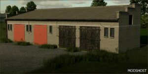 FS22 Placeable Mod: Small Brick Garage (Image #2)