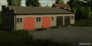 FS22 Placeable Mod: Small Brick Garage (Image #3)