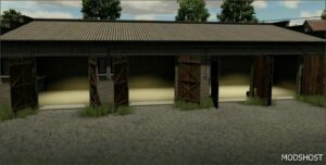 FS22 Placeable Mod: Small Brick Garage (Image #4)