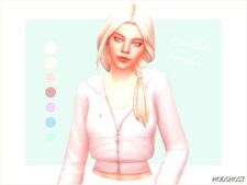 Sims 4 Elder Clothes Mod: Pastel Hoodie (Featured)