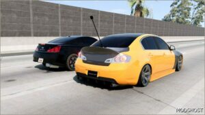 BeamNG Infiniti Car Mod: / Nissan Skyline V36 0.32 (Image #6)