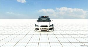 BeamNG Mod: OLD Sunburst Police Light BAR with LED Sign(0.24) 0.32 (Image #2)