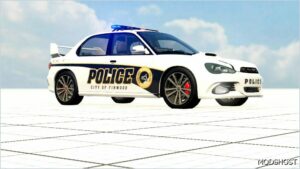 BeamNG Mod: OLD Sunburst Police Light BAR with LED Sign(0.24) 0.32 (Image #4)