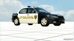 BeamNG Mod: OLD Sunburst Police Light BAR with LED Sign(0.24) 0.32 (Image #5)