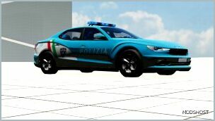 BeamNG Mod: Bastion Italian Police(POLIZIA) 0.32 (Featured)