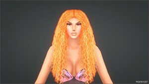 GTA 5 Player Mod: Hair #010 Freebie (Featured)