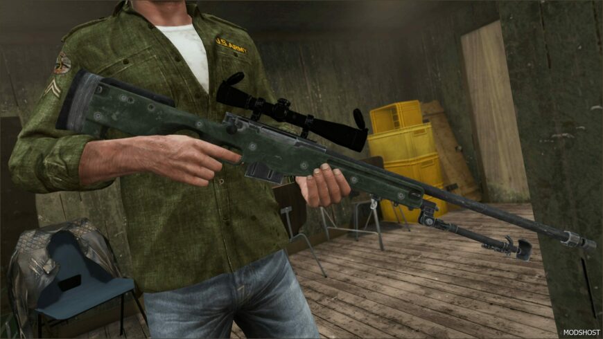 GTA 5 Weapon Mod: INS2 Accuracy International AWM (Featured)