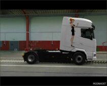 ETS2 DAF Mod: Gwen Tennyson Skin (Image #2)