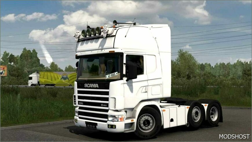 ETS2 Scania Truck Mod: 4 Series by Juseetv V1.3 1.50 (Featured)