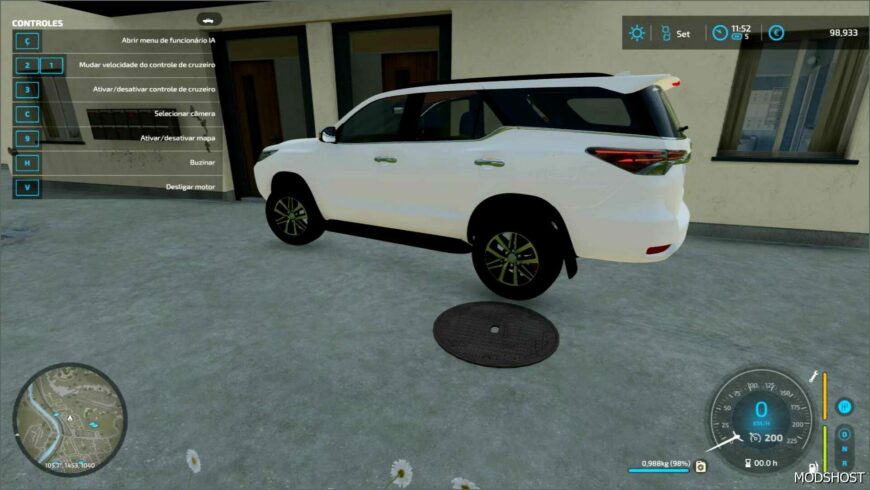 FS22 Toyota Car Mod: Fortuner V2.0 (Featured)