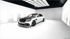 BeamNG Mercedes-Benz Car Mod: S-Class (W222) V1.2 Rework 0.32 (Image #4)