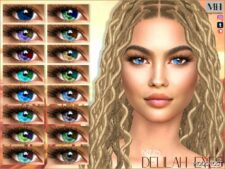 Sims 4 Mod: Delilah Eyes N225 (Featured)