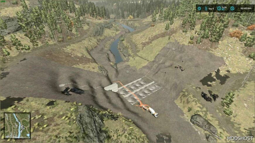 FS22 Mod: Silverrun Forest Hydroelectric DAM (Featured)