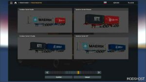 ETS2 Mod: Freight Market Doubles + Arnook’s Container Pack Patch 1.50 (Image #2)