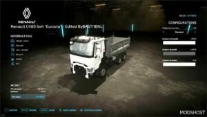 FS22 Renault Truck Mod: C480 Public Works Pack V2.0 (Image #6)