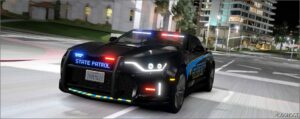 GTA 5 Vehicle Mod: Vigero ZX State Patrol (Image #3)