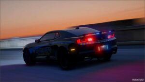 GTA 5 Vehicle Mod: Vigero ZX State Patrol (Image #4)