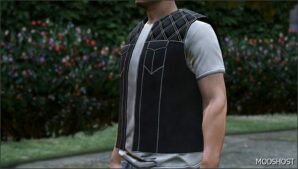 GTA 5 Motorcycle Player Mod: Kutte/Vest for MP Male (Image #4)