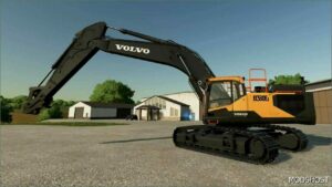 FS22 Volvo Forklift Mod: Ec530El (Image #2)