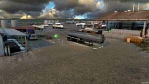 ATS Map Mod: Death Highway OIL Field Yard (Texas) 1.50 (Image #3)