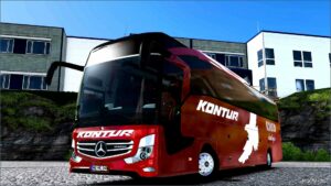 ETS2 Mercedes-Benz Mod: Mercedes Benz Travego Kontur Skin 1.50 (Image #3)