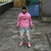 GTA 5 Player Mod: Sagged Jeans Pack for Franklin (Image #5)