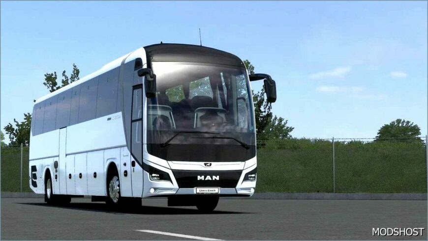 ETS2 MAN Bus Mod: NEW MAN Lion’s Coach 2023 1.50 (Featured)