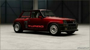 BeamNG Renault Car Mod: 5 Turbo 0.32 (Featured)