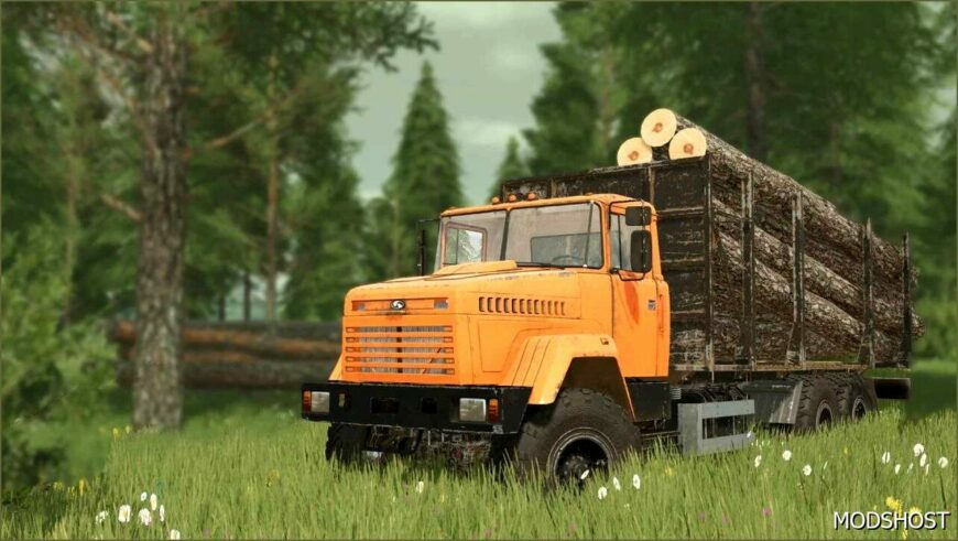 FS22 Truck Mod: Kraz 6233M6 V1.0.0.1 (Featured)