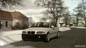 FS22 BMW Car Mod: E46 Winter Beater V1.1 (Featured)