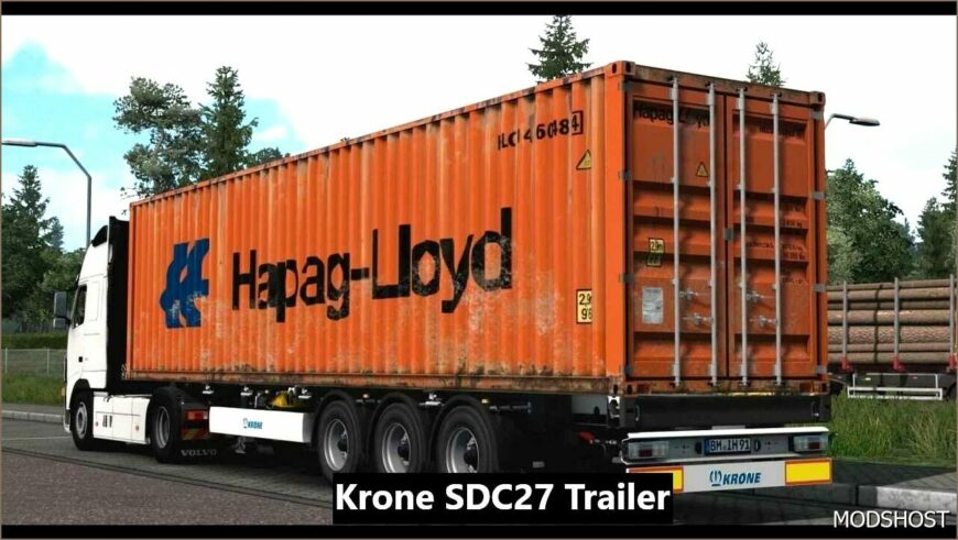 ETS2 Krone Mod: SDC27 Trailer V4.0 (Featured)