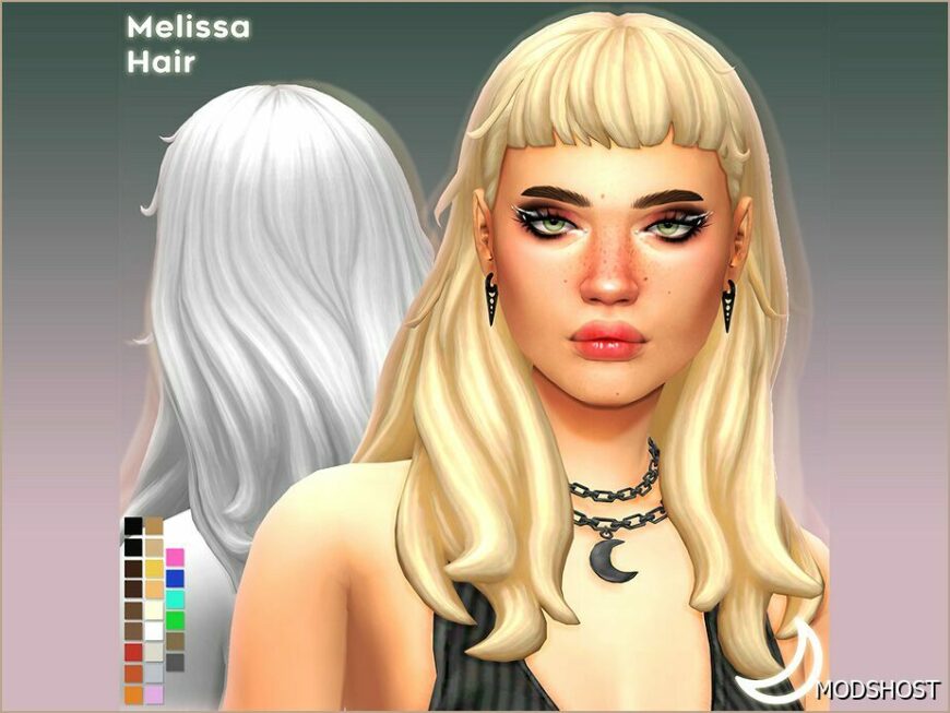 Sims 4 Female Mod: Melissa Hair (Featured)