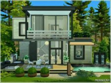 Sims 4 Mod: Modern Forest House No CC (Image #3)