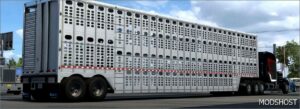 ATS Livestock Trailer Mod: Wilson Silverstar 53` Livestock/Cattle V2.1.3 (Image #2)