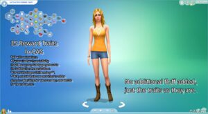 Sims 4 Mod: 35 Satisfaction Reward Traits in CAS (Image #2)