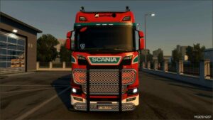 ETS2 Scania Skin Mod: Next GEN Maserfrakt 1.50 (Featured)