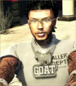 GTA 5 Player Mod: The Goat SET for MP Male (Featured)