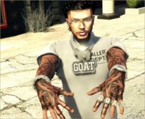 GTA 5 Player Mod: The Goat SET for MP Male (Image #4)