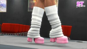 GTA 5 Player Mod: LEG Warmers Heels for MP Female (Image #2)